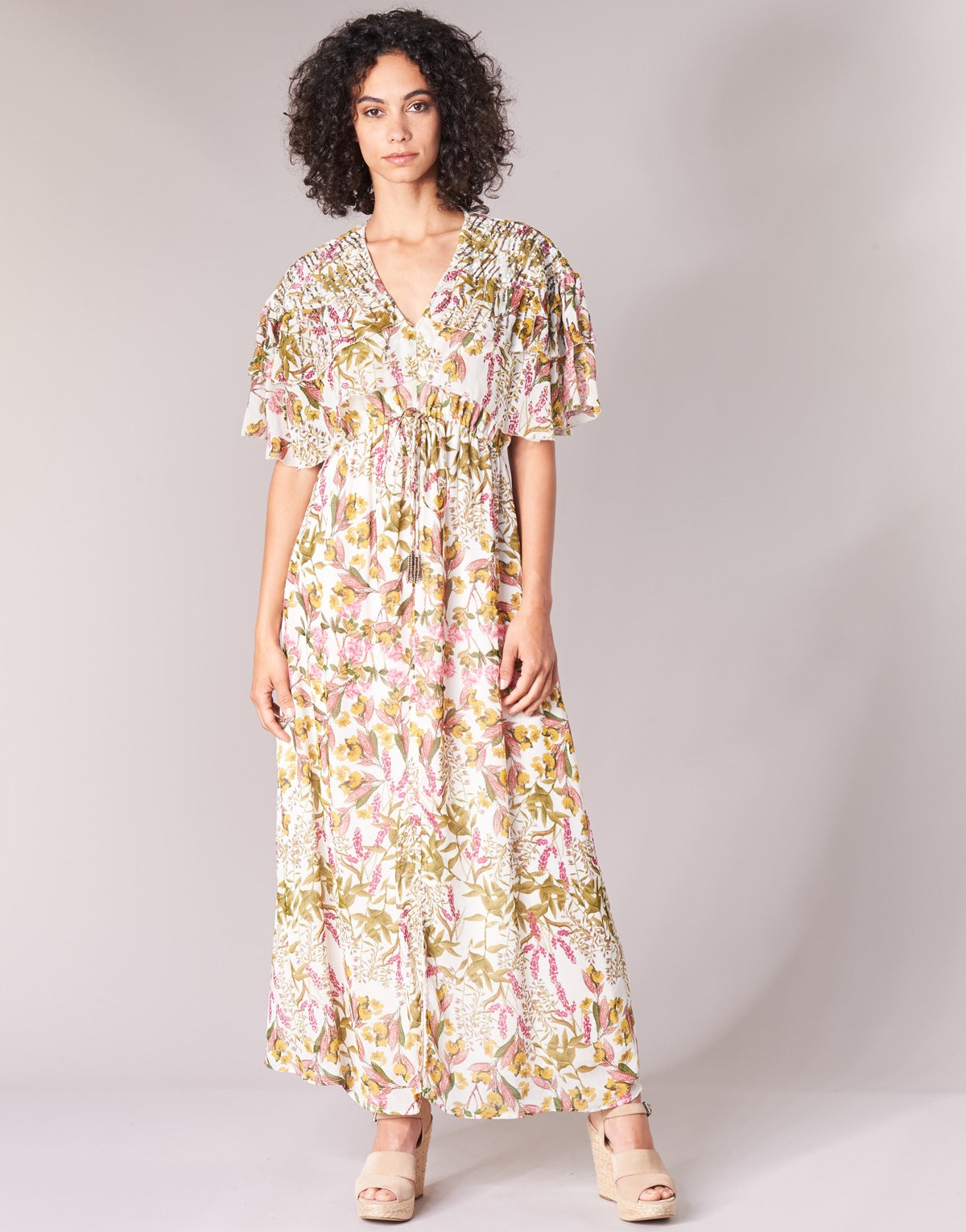 Abito lungo Donna Derhy ALEXANDRIN Bianco