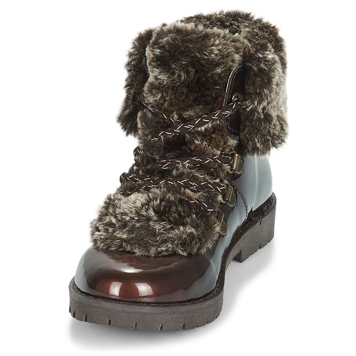 Stivaletti bambini ragazza Citrouille et Compagnie JITTER Marrone