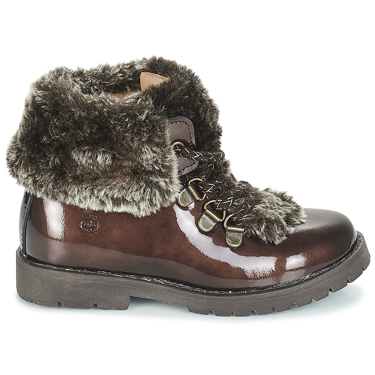 Stivaletti bambini ragazza Citrouille et Compagnie JITTER Marrone