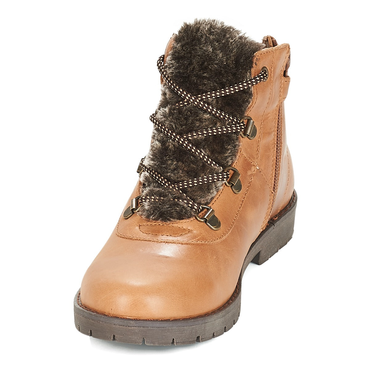 Stivaletti bambini ragazzo Citrouille et Compagnie JODILAEM Marrone