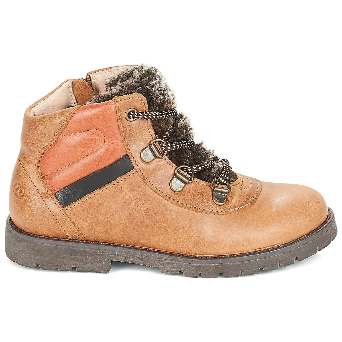 Stivaletti bambini ragazzo Citrouille et Compagnie JODILAEM Marrone