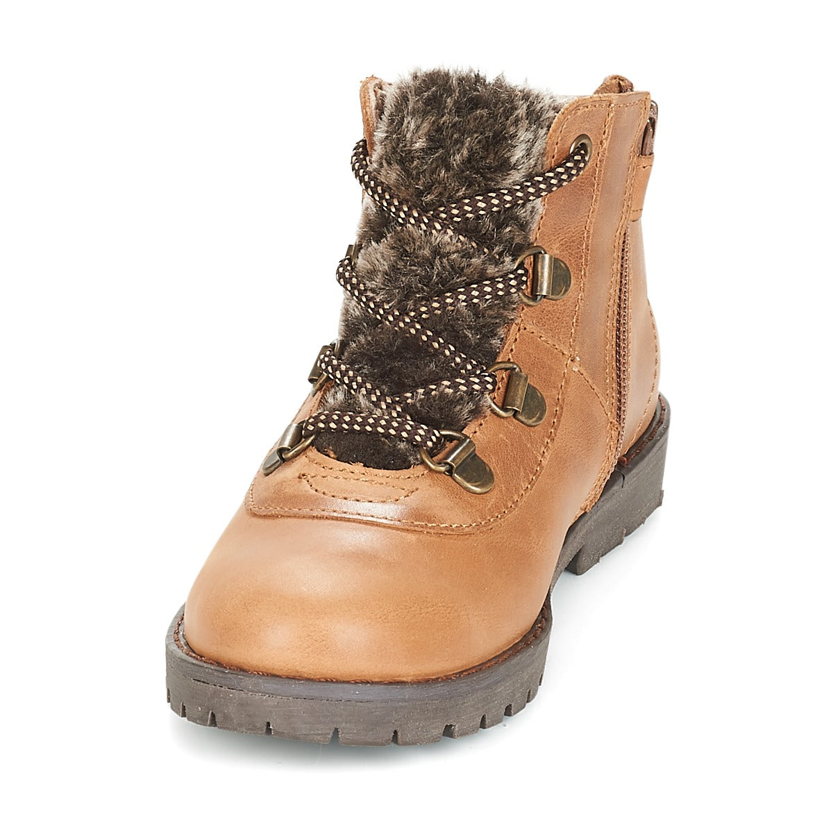 Stivaletti bambini ragazzo Citrouille et Compagnie JODILAEM Marrone