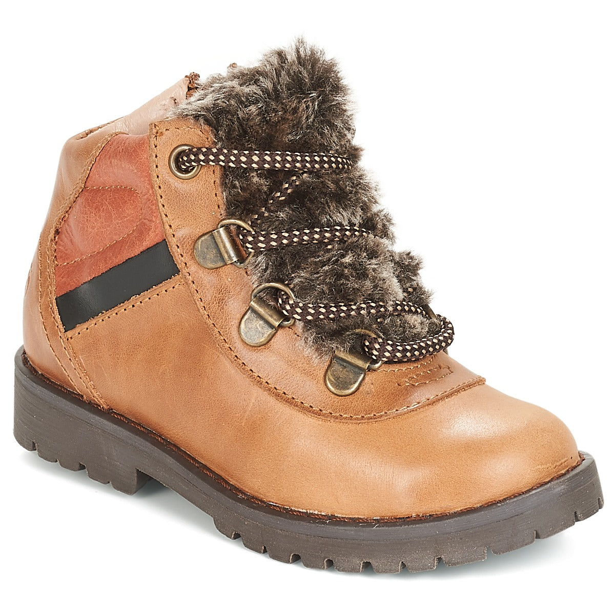 Stivaletti bambini ragazzo Citrouille et Compagnie JODILAEM Marrone