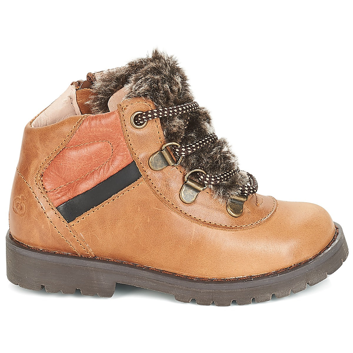 Stivaletti bambini ragazzo Citrouille et Compagnie JODILAEM Marrone