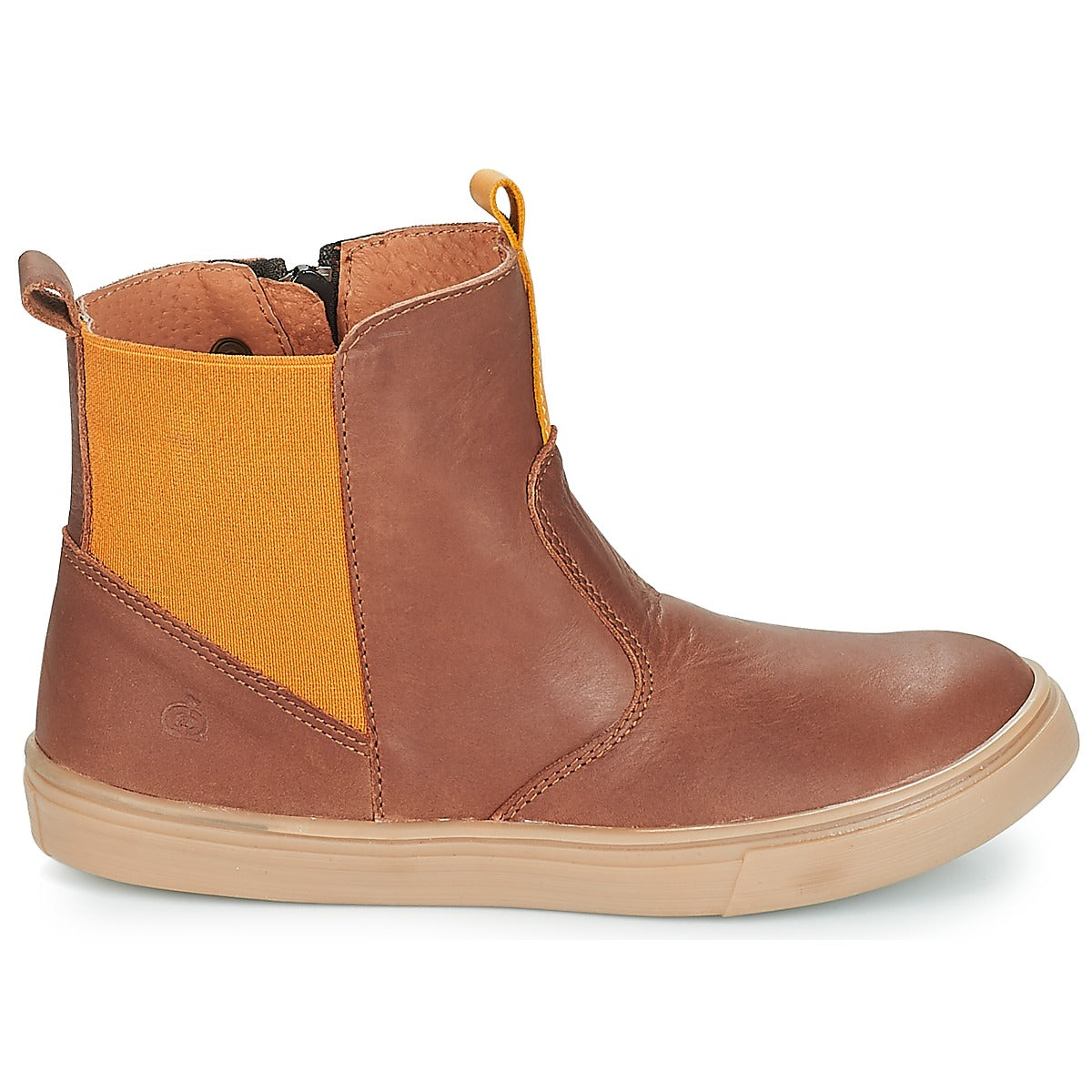 Stivaletti bambini ragazzo Citrouille et Compagnie JRYNE Marrone