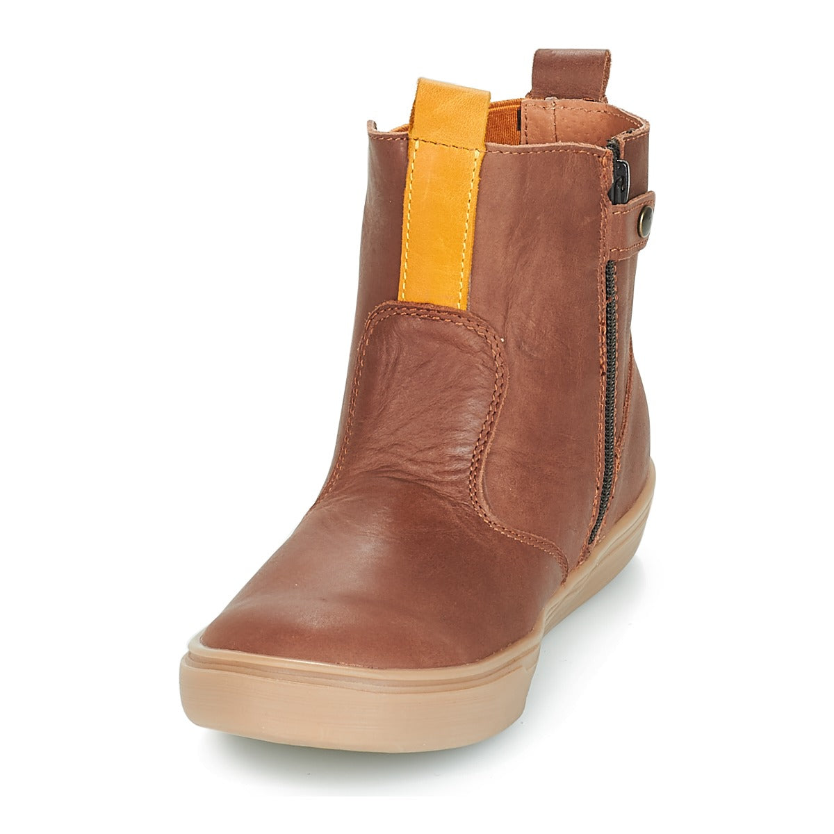 Stivaletti bambini ragazzo Citrouille et Compagnie JRYNE Marrone