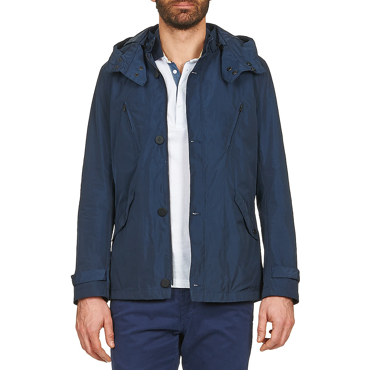 Parka Uomo Sisley ROAMA Blu