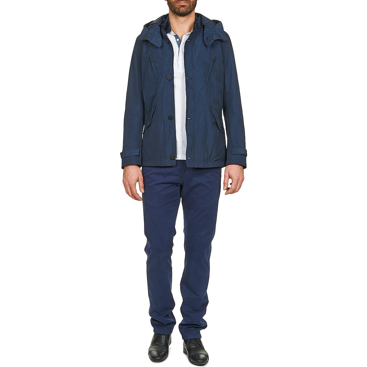 Parka Uomo Sisley ROAMA Blu
