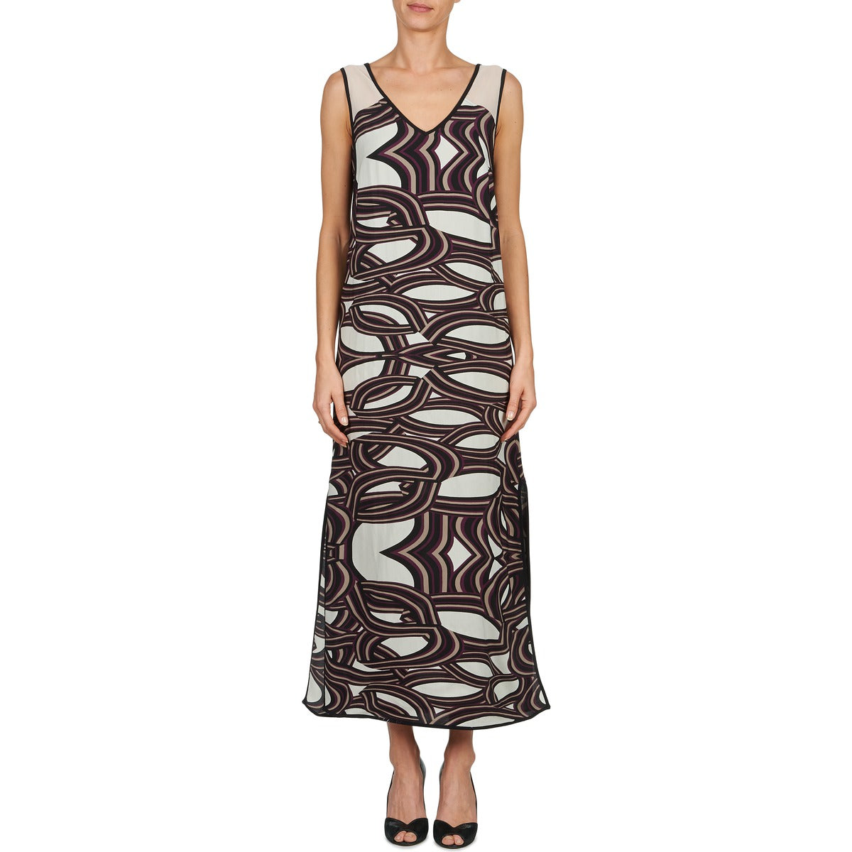 Abito lungo Donna Sisley SIXIOL Multicolore