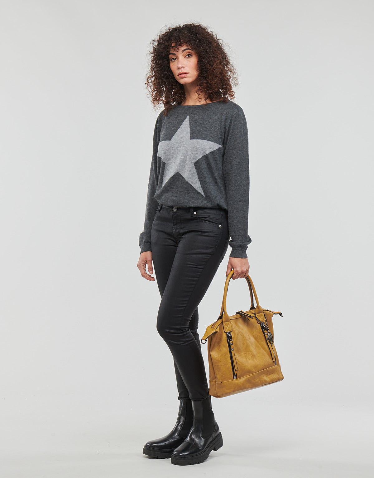 Maglione Donna Moony Mood PARAVANUR Nero