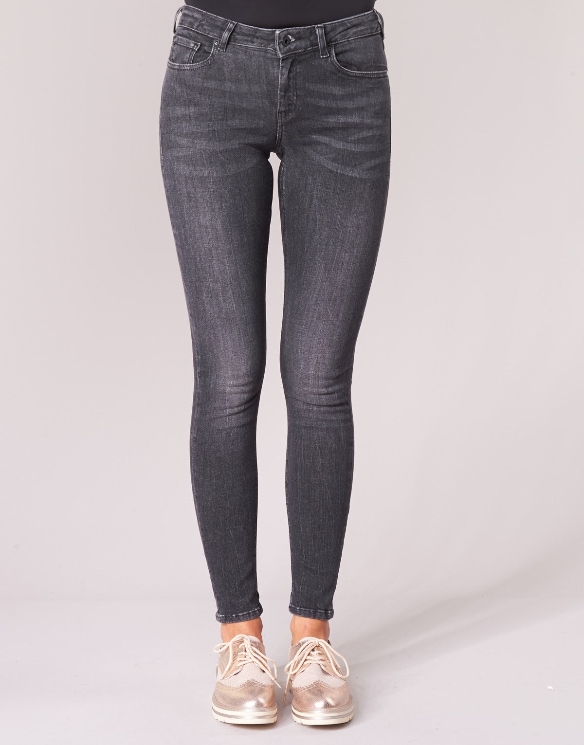 Pantalone Donna Maison Scotch LA BOHEMIENNE Nero