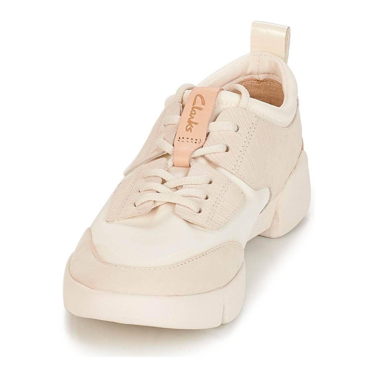 Sneakers basse Donna Clarks Tri Spirit Beige