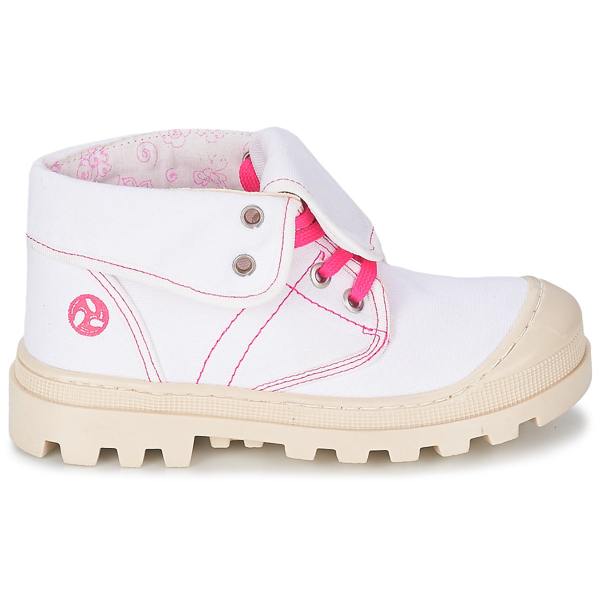 Stivaletti bambini ragazza Citrouille et Compagnie BASTINI Bianco