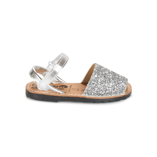 Sandali bambini ragazza Citrouille et Compagnie SQUOUBEL Argento