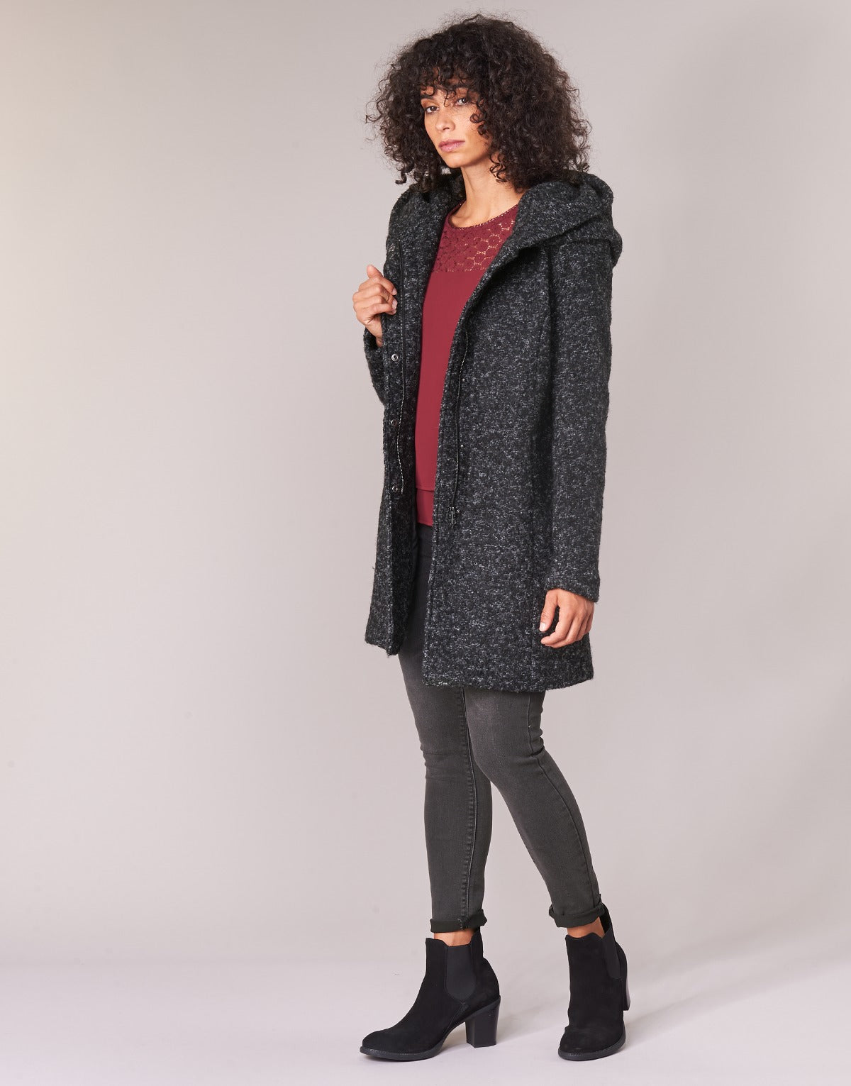 Mantella Donna Only ONLSEDONA Nero