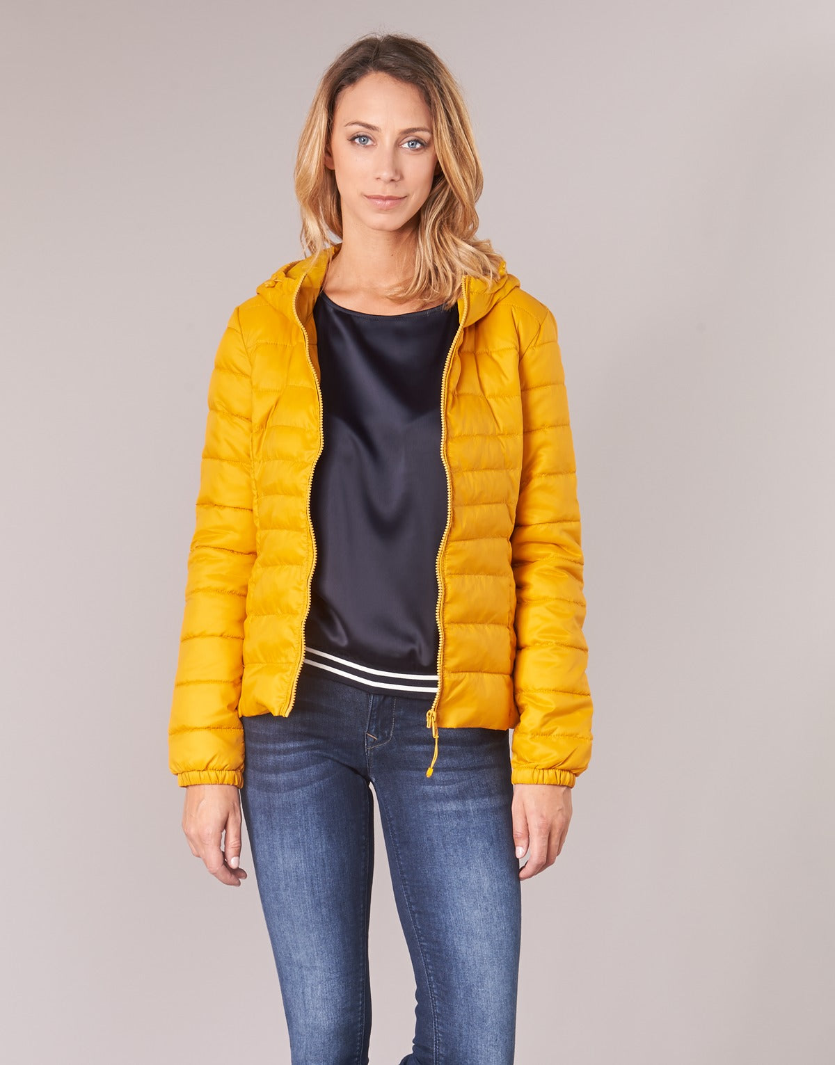 Piumino Donna Only ONLTAHOE Giallo
