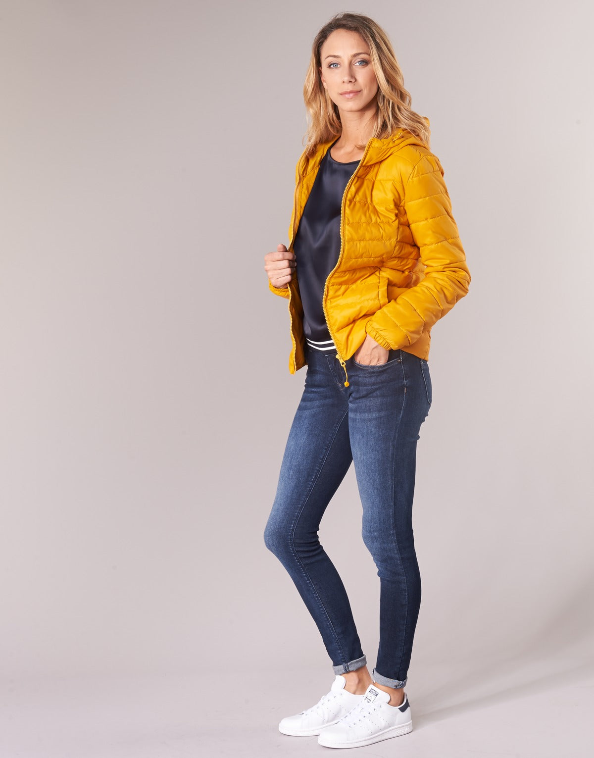 Piumino Donna Only ONLTAHOE Giallo