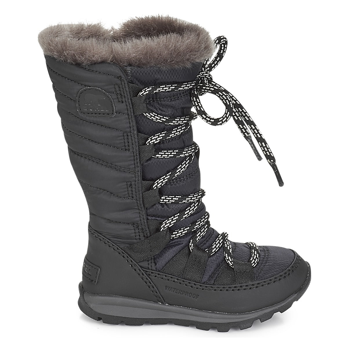 Scarpe da neve bambini ragazza Sorel CHILDREN’S WHITNEY LACE Nero