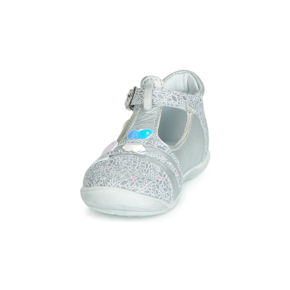 Ballerine bambina ragazza GBB MERTONE Argento