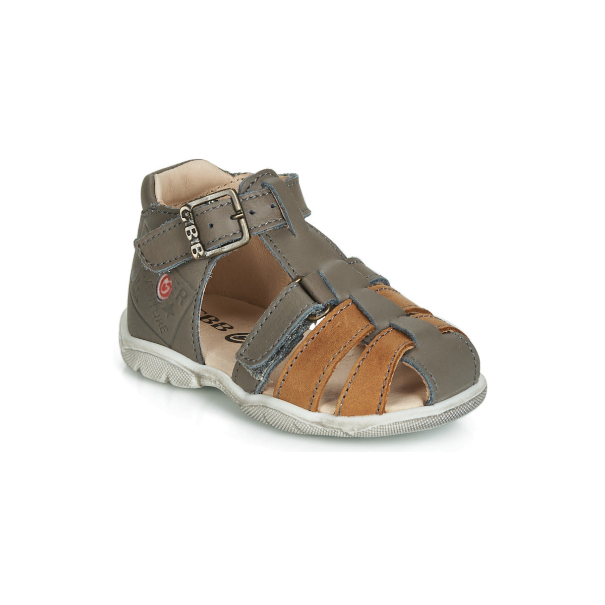 Sandali bambini ragazzo GBB PRIGENT Grigio