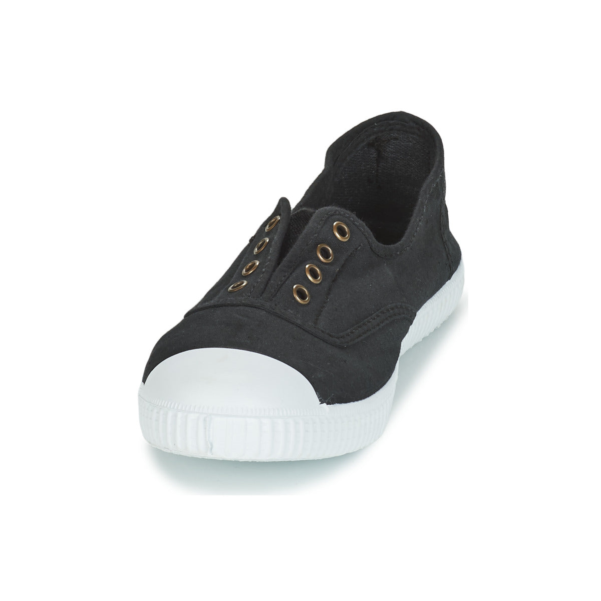 Sneakers basse Donna Victoria INGLESA ELASTICO TINTADA Nero