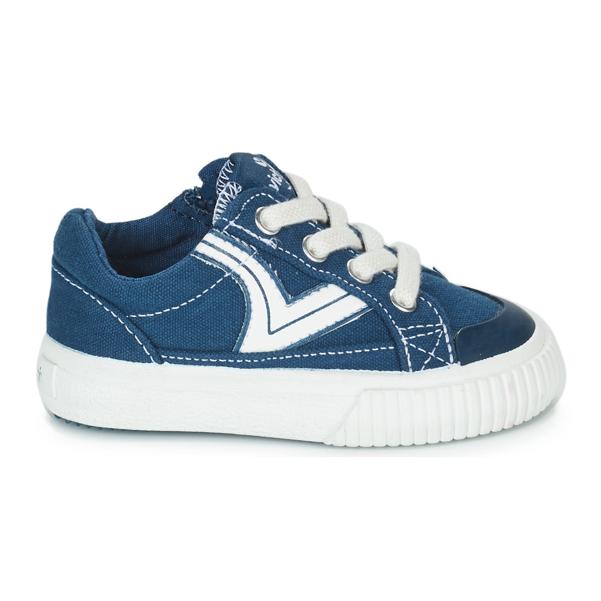 Scarpe bambini ragazza Victoria TRIBU LONA RETRO Blu