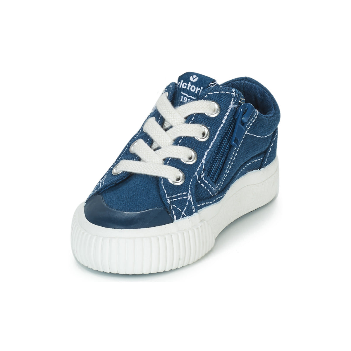 Scarpe bambini ragazza Victoria TRIBU LONA RETRO Blu
