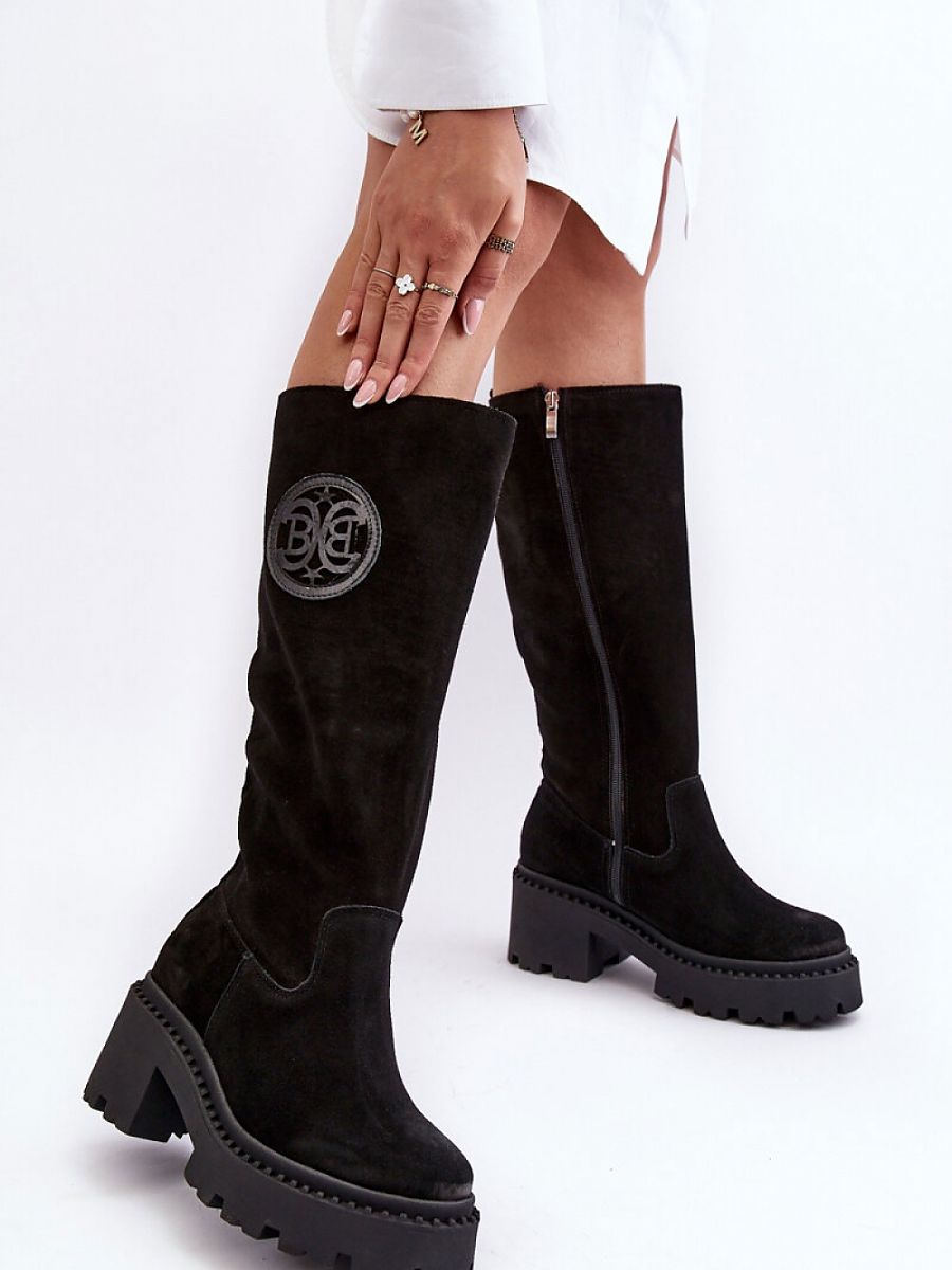 Stivali con tacco Donna