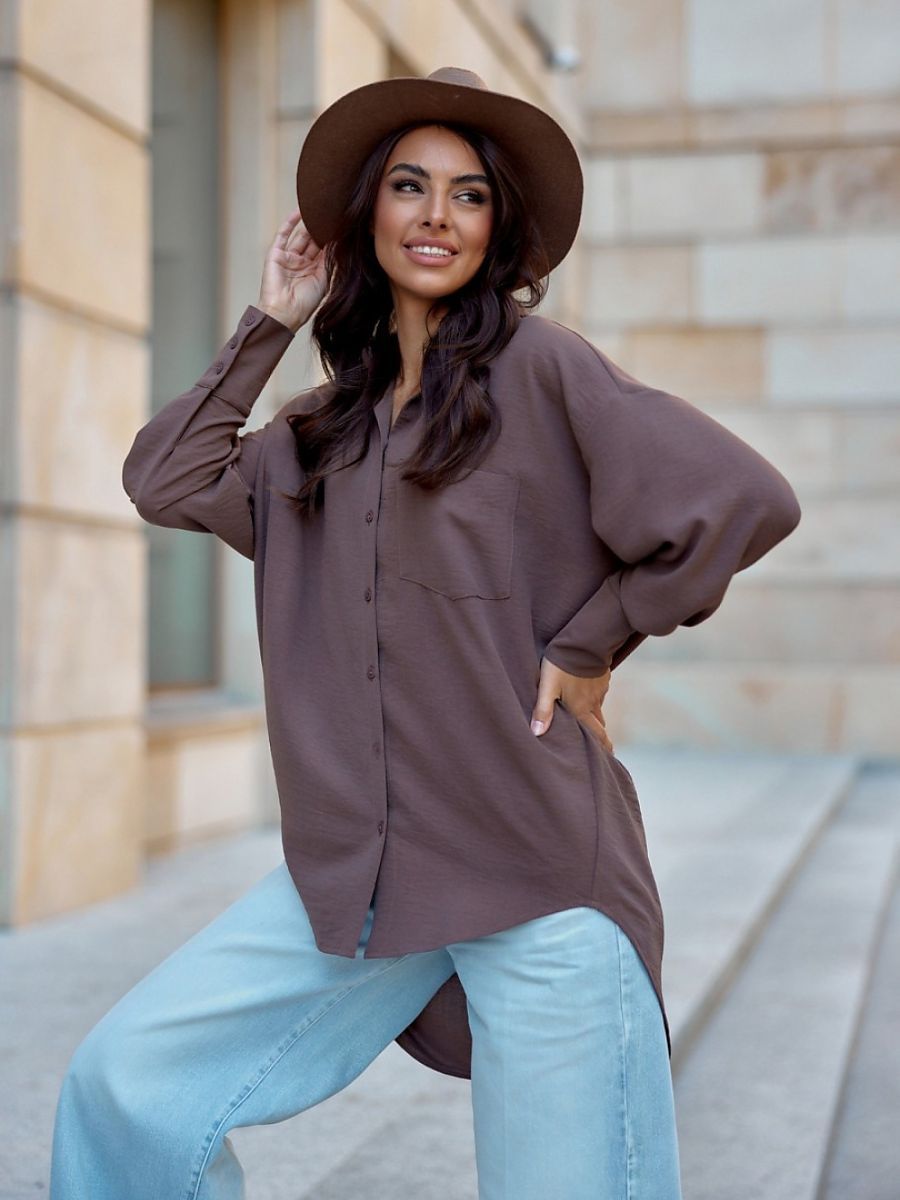 Camicia a manica lunga Donna