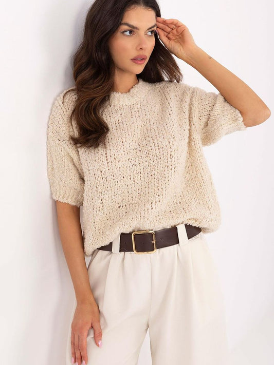 Maglione a manica corta Donna