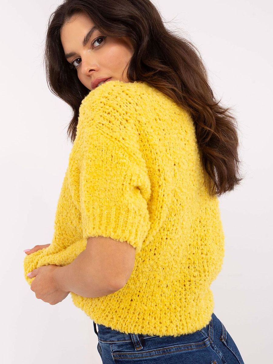 Maglione a manica corta Donna