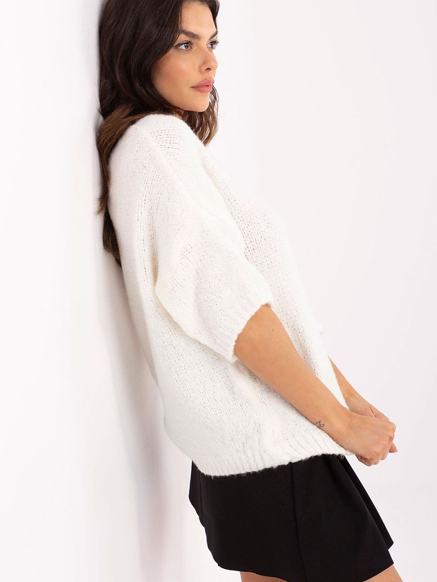 Maglione a manica corta Donna