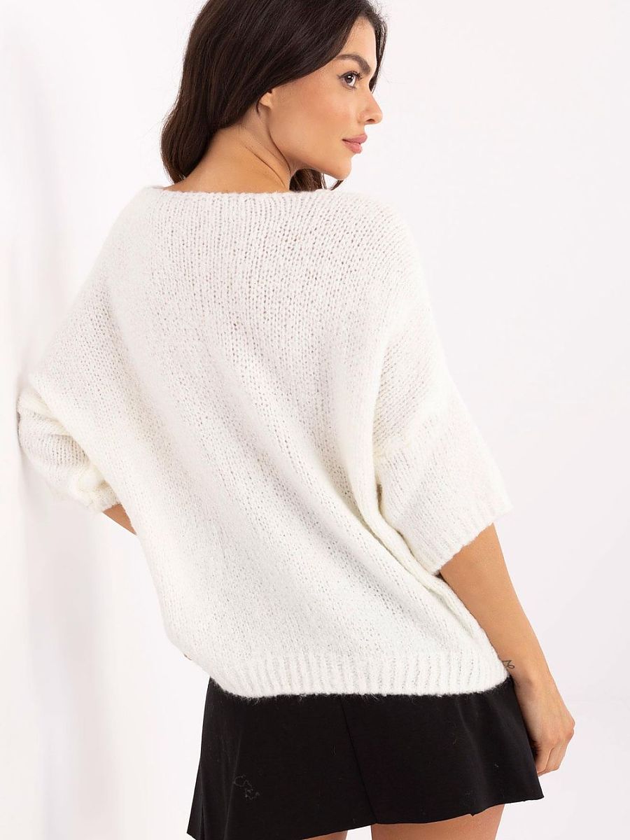 Maglione a manica corta Donna