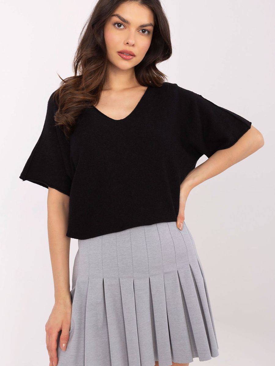 Maglione a manica corta Donna