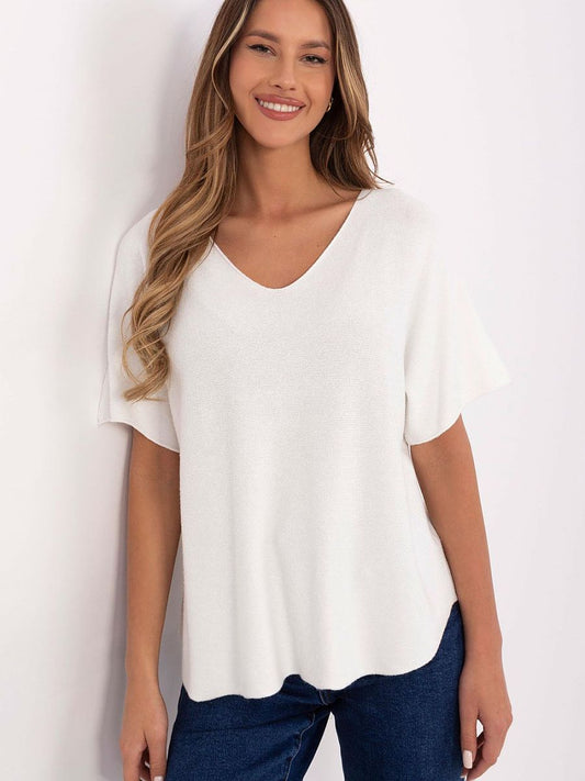 Maglione a manica corta Donna