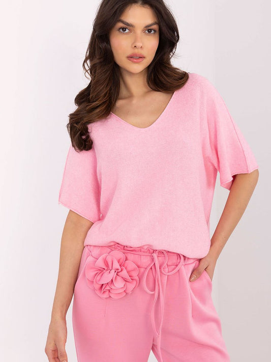 Maglione a manica corta Donna