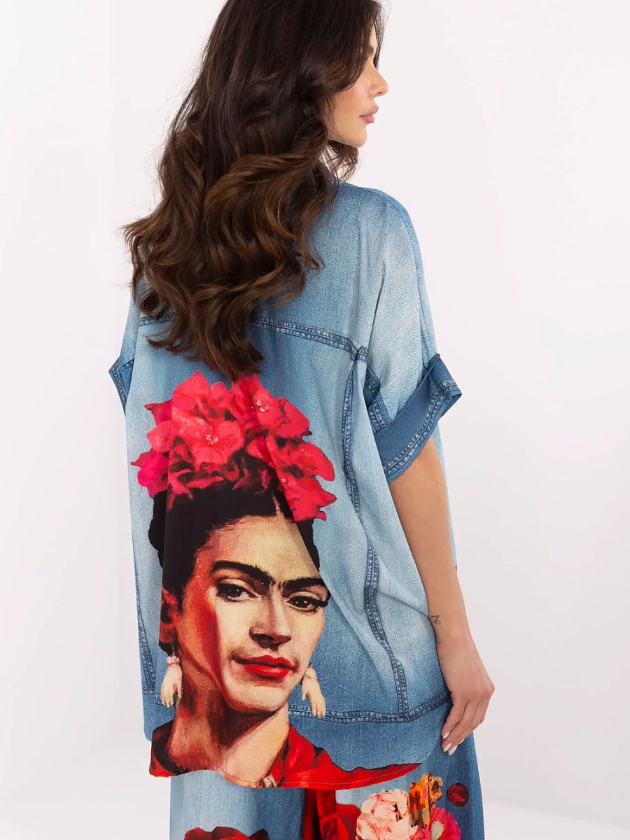 Camicia a manica corta Donna