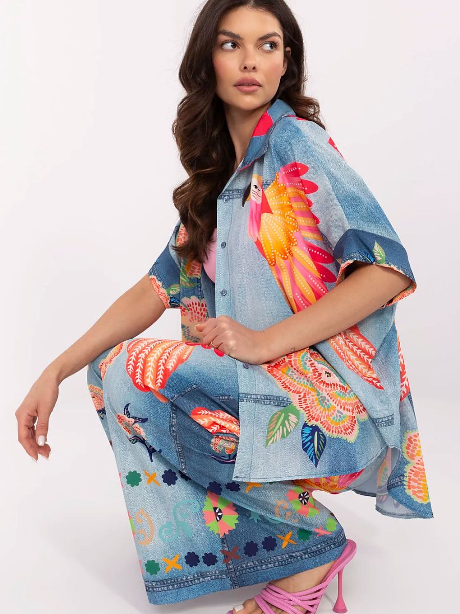 Camicia a manica corta Donna