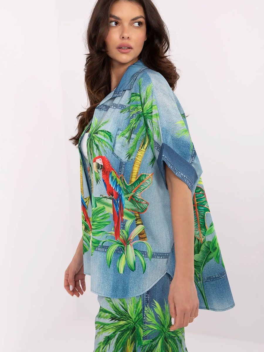 Camicia a manica corta Donna