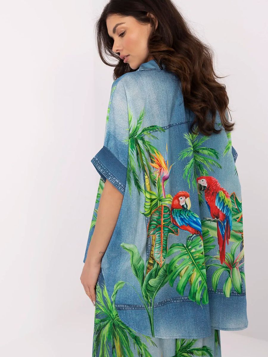 Camicia a manica corta Donna