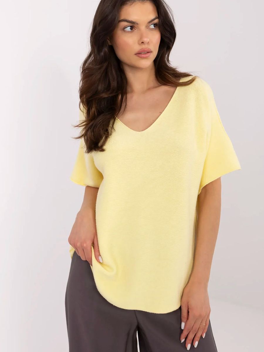 Maglione a manica corta Donna