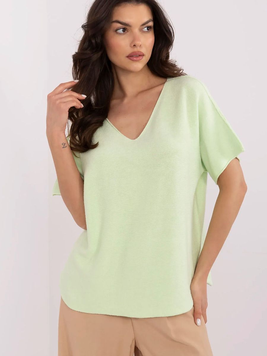 Maglione a manica corta Donna