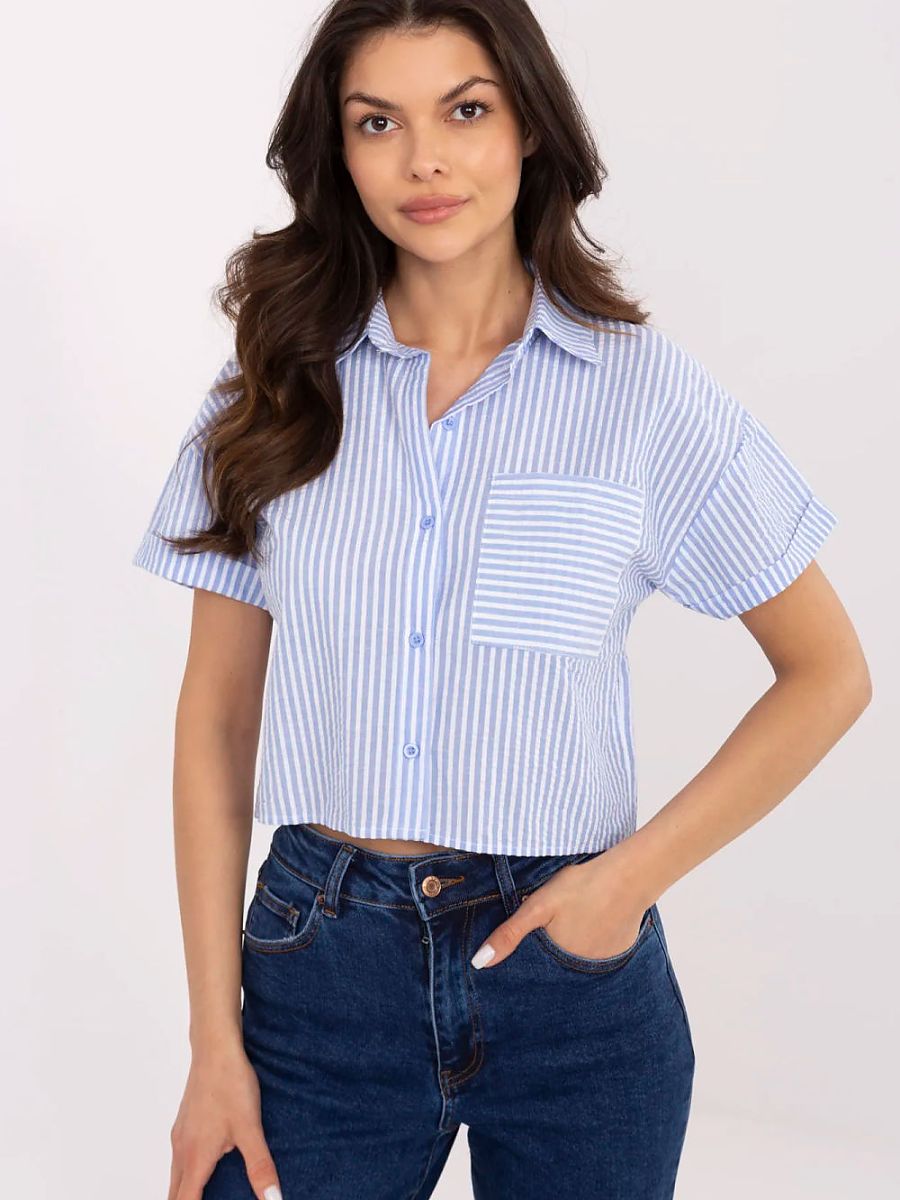 Camicia a manica corta Donna