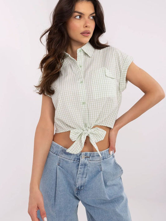 Camicia a manica corta Donna