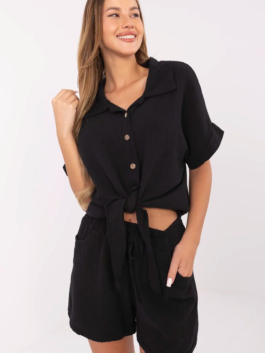 Camicia a manica corta Donna