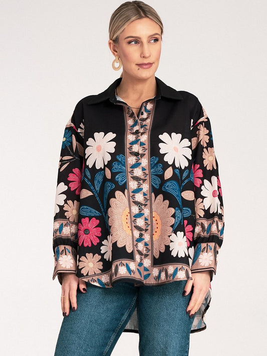 camicia a maniche lunghe Donna