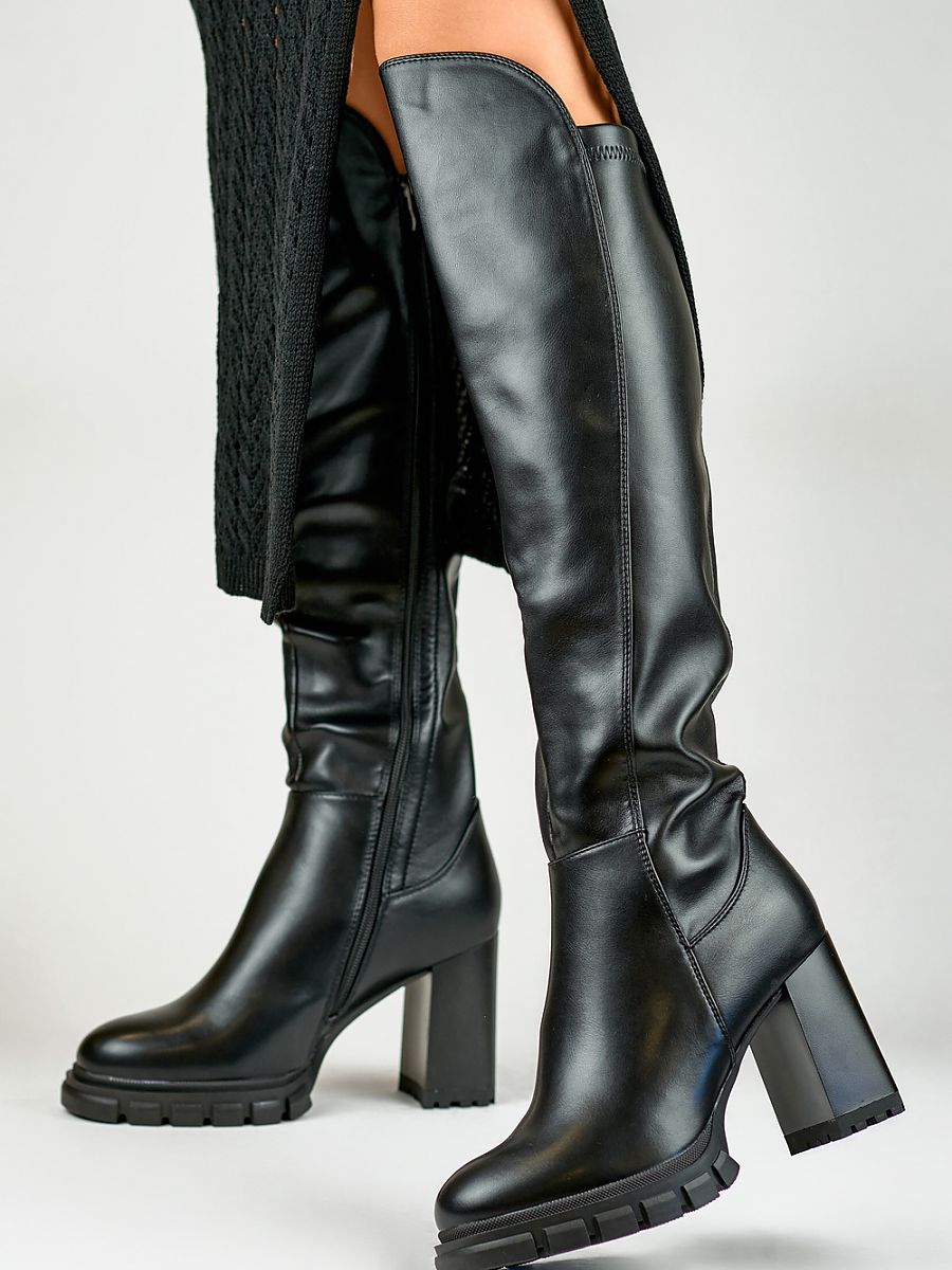 Stivali con tacco Donna