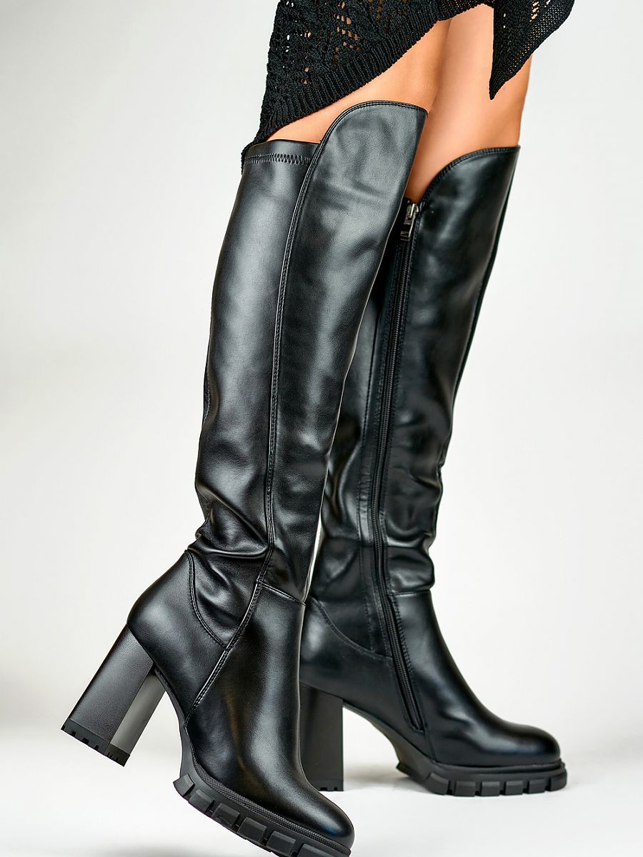 Stivali con tacco Donna