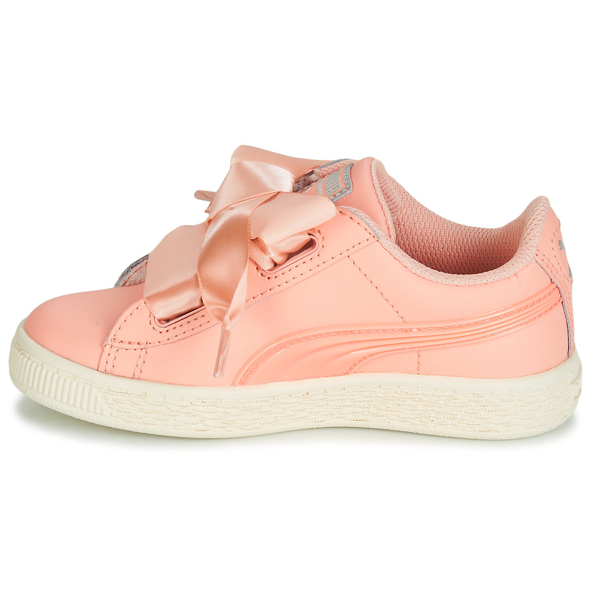 Scarpe bambini ragazza Puma  PS BASKET HEART JELLY.PEAC  Rosa