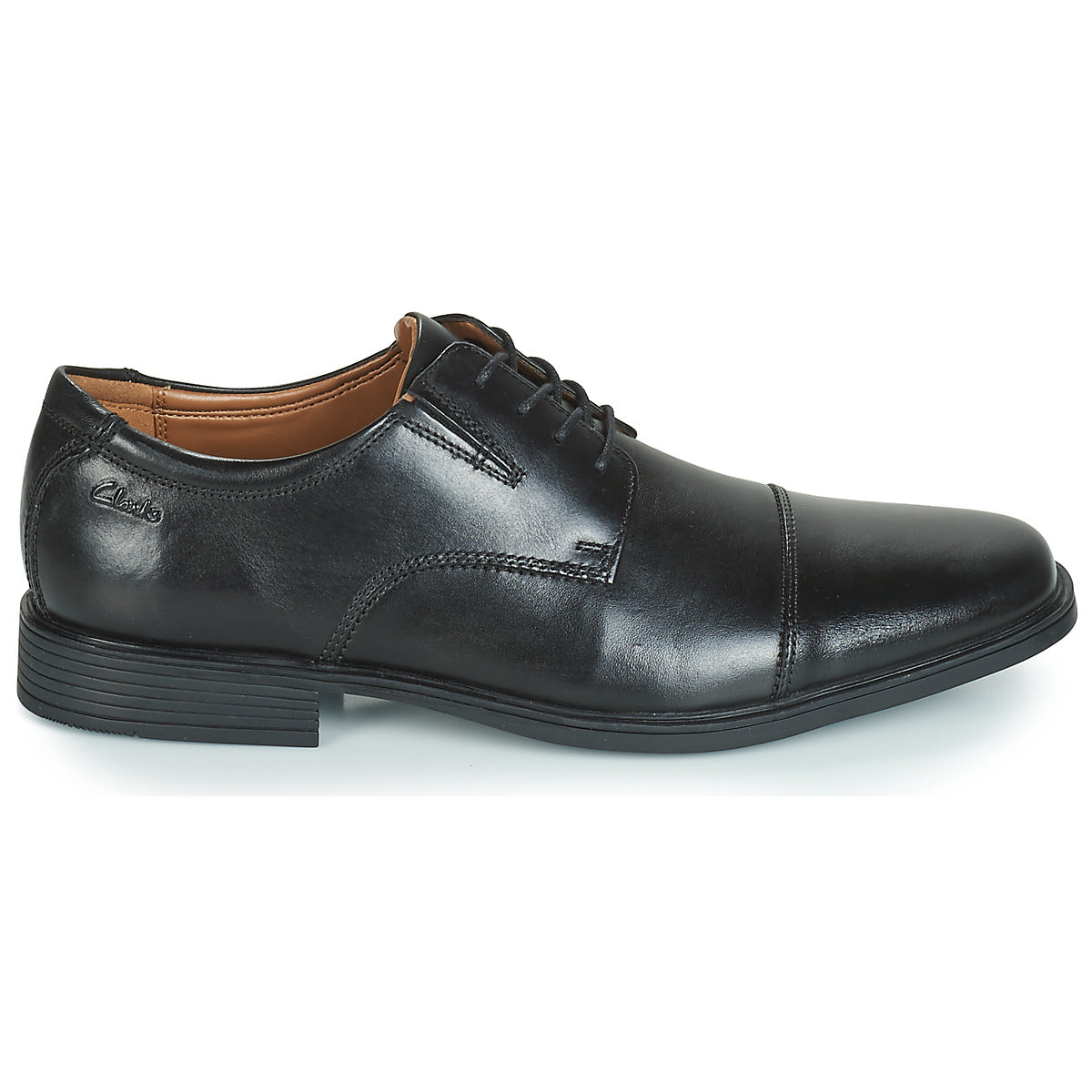 Scarpe Uomo Clarks  TILDEN CAP  Nero